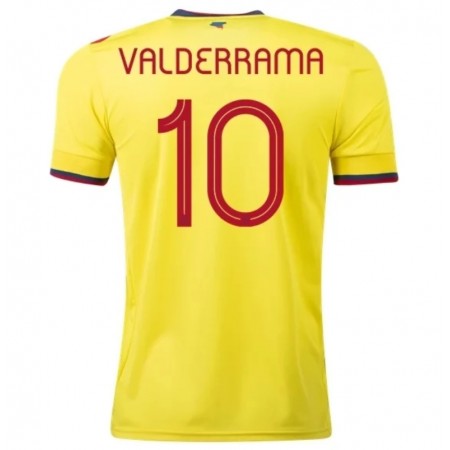 Maillot de Foot Colombie Valderrama 10 Domicile 2021